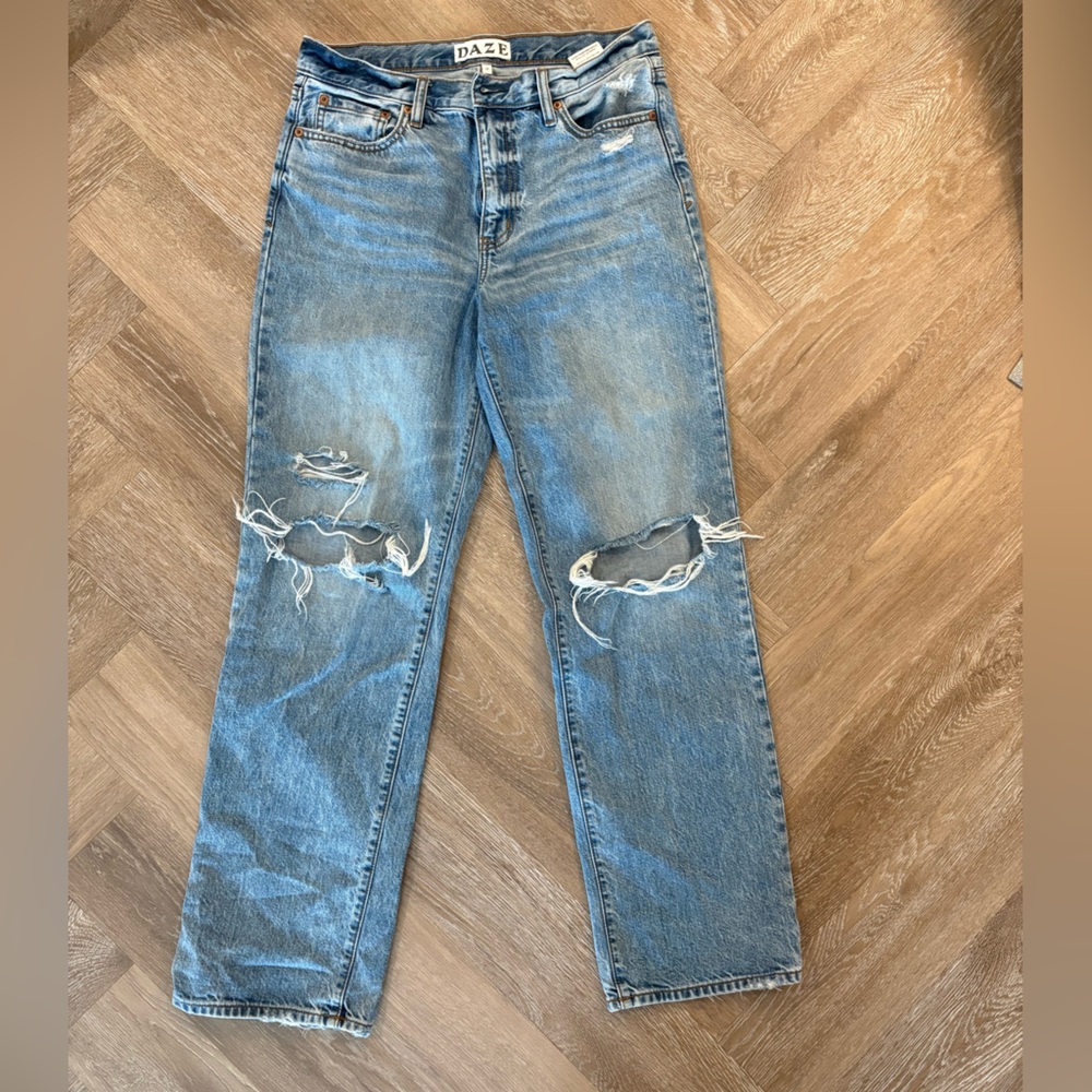 Low rise baggy fit jeans